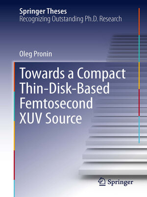 cover image of Towards a Compact Thin-Disk-Based Femtosecond XUV Source